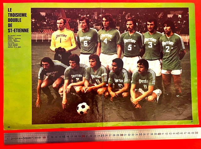 Match AS Saint-Étienne - LOSC Lille, 8e journée Division 1 (1980-1981