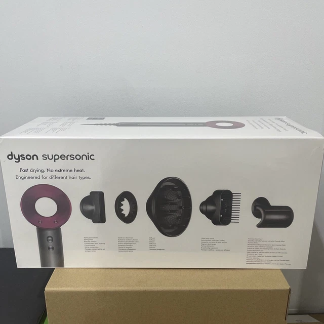 Dyson Supersonic Haartrockner HD07 - Eisen/Fuchsia - Brandneu versiegelt