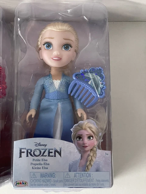 Disney Frozen Petite Anna & Elsa Doll Bundle With Accessories & Combs - BNIB 2