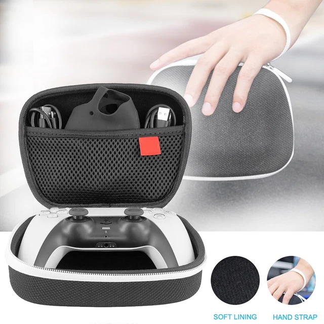 Carrying Pouch Bag Protective Case Controller Travel Bag for Sony PS5