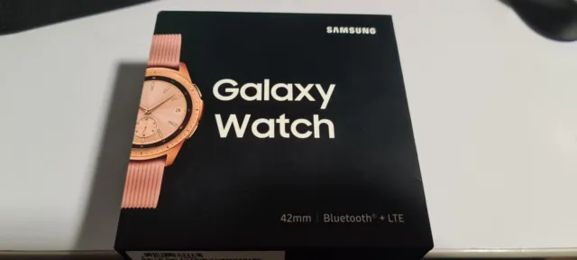 Samsung Galaxy Watch 42 mm Bluetooth + LTE Or (Rose Gold) R815