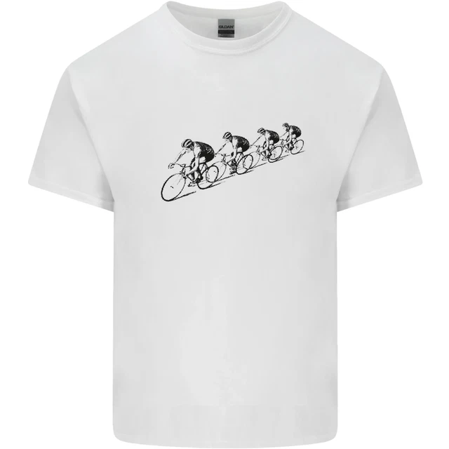 Cycling Peloton Cyclist Bicycle Kids T-Shirt Childrens
