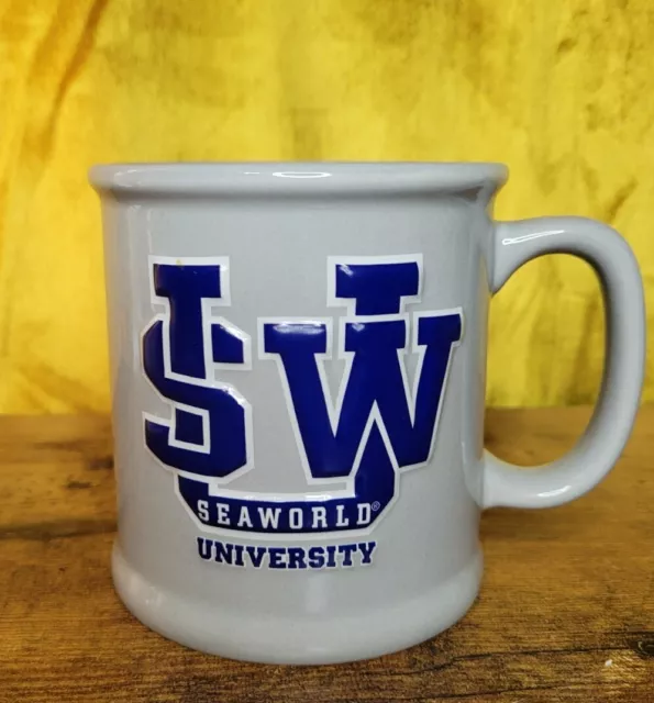 SEAWORLD University Coffee Tea Mug Cup Ceramic EUC