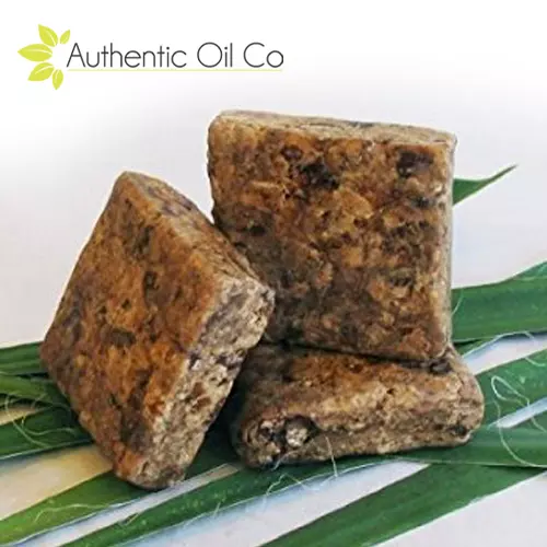 African Black Soap Bar Face Body Shea Butter For Acne Eczema Anti Ageing 90g UK