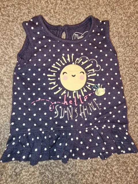 Large Bundle Of Baby Girls Summer Clothing 9-12 Months 13