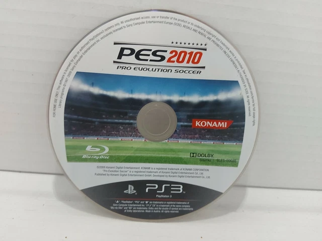 PES 2010 Pro Evolution Soccer Playstation 3 PS3 game *Disc Only*