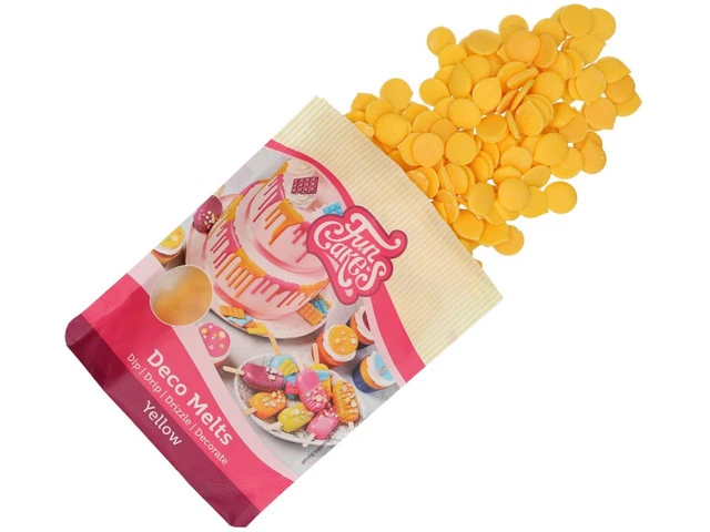 FunCakes Decorazione Si Scioglie -gelb- 250g