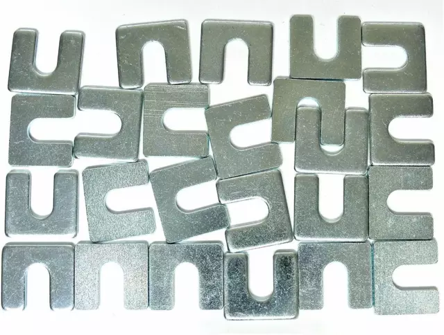 Body Alignment Shims 1/8" Thick 3/8" Slot (Qty-24) #2134-24