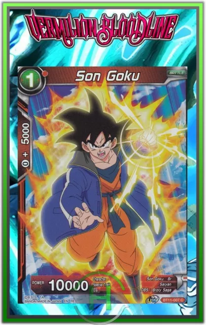 Son Goku - BT11-007 C FOIL - RE - 2nd ED - EN - NM/M