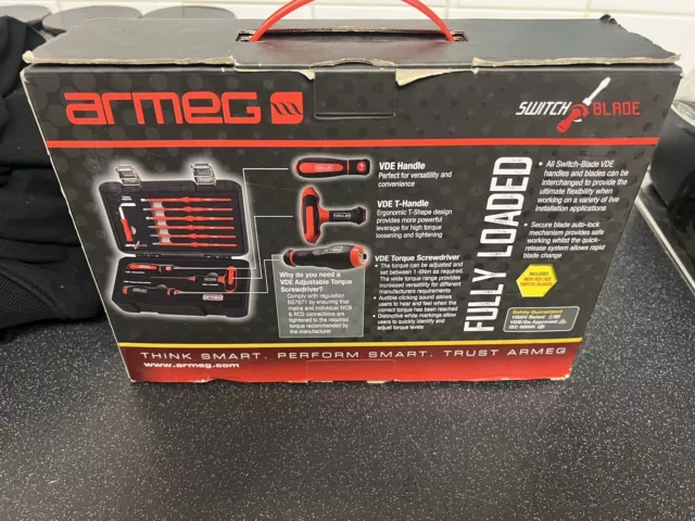 ARMEG SDSBSET001FL 13 Piece Fully Loaded VDE Adjustable Torque