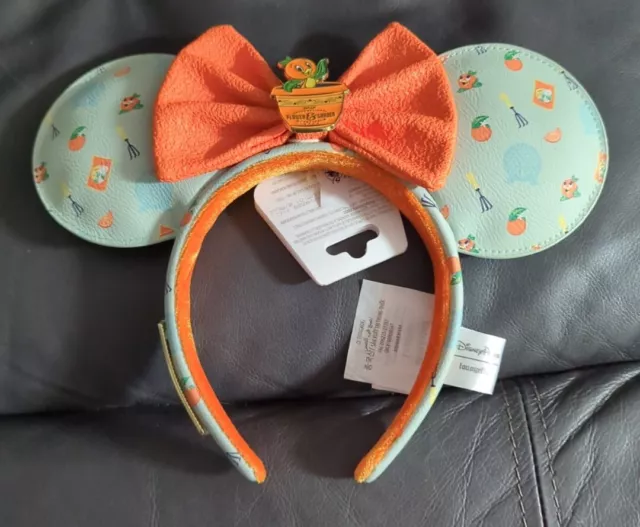 Disney Loungefly New Epcot Flower Garden Festival Orange Bird Minnie Mickey Ears