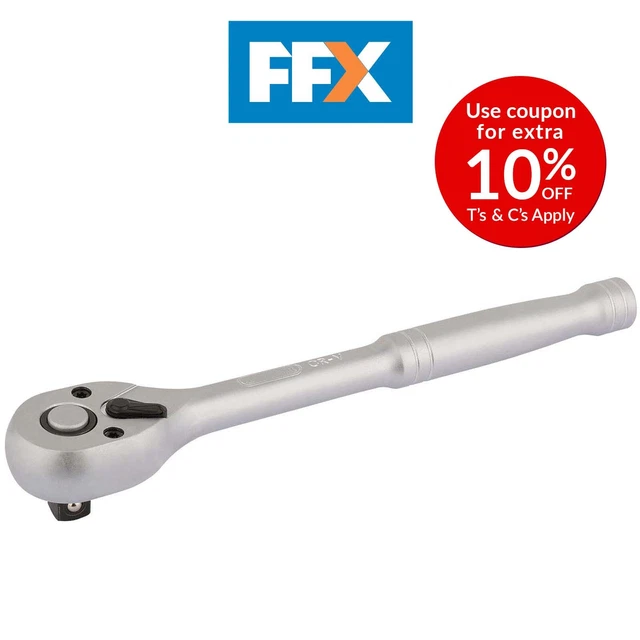 Draper 26724 3/8in Sq Dr 72 Tooth Reversible Ratchet