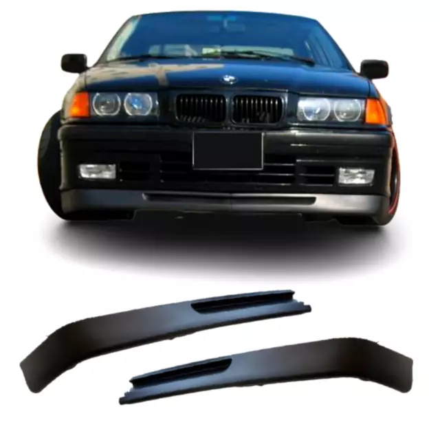 Rajout lame extension BMW E36 sport pare choc standard d'origine phase 1 et 2