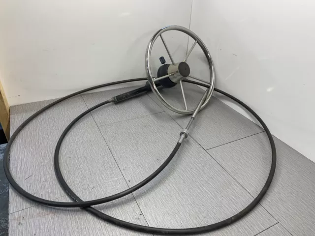 Teleflex Seastar Rack steering wheel system 15ft cable