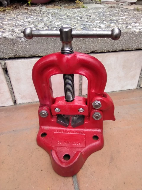 Reed Yoke Pipe Vise 1/8 to 2-1/2" ~nice~