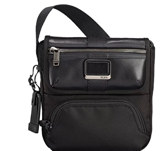 TUMI Men's Alpha Bravo Barton Crossbody Bag