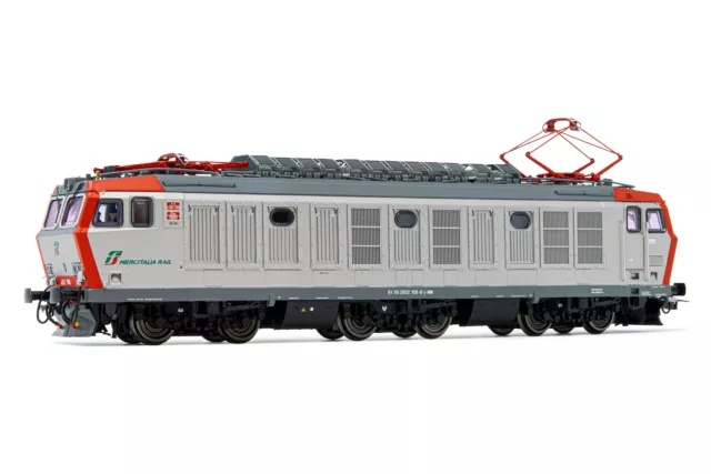 Rivarossi FS Mercitalia, E.652 087 in silver/red livery, ep. VI  DCC