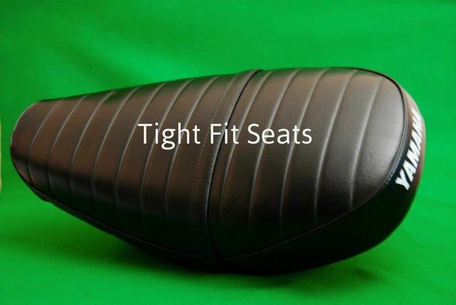 Yamaha DT250 Seat Cover For 1975 Model - Black Vinyl Replacement Cover [Y*-13]