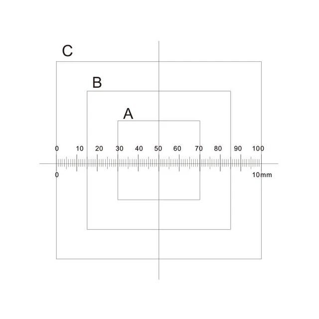 MICROSCOPE MICROMETER CALIBRATION Ruler Calibration Slide Slide Ruler £ ...