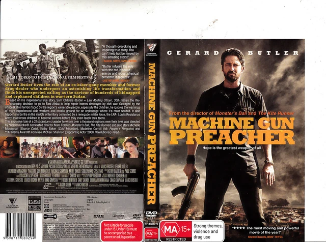 MACHINE GUN PREACHER-2011-[GERARD Butler]-Roadshow Entertainment-Movie ...