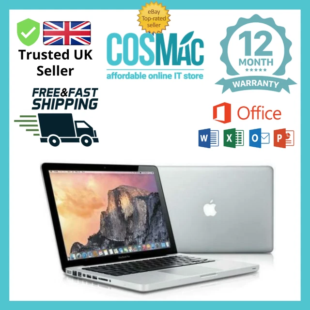 Apple MacBook Pro 13.3"Core i7 2.7Ghz 16GB 1TB HDD (Mid2011) CD-ROM A Grad MacOS
