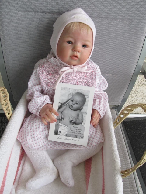 Kit Poupon Bébé Reborn Authentique Bountiful Baby - Willow Flower - 50cm - Yeux Bleus