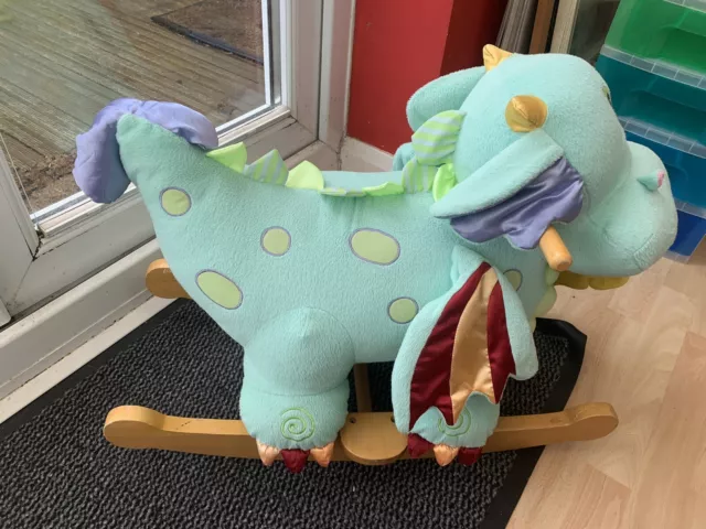 ELC dragon sit on rocker toy