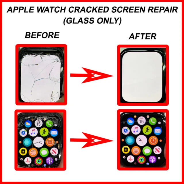 Apple Watch Series 8 - Screen Repair (Glass Only) OEM Glass 1 YEAR WARRANTY