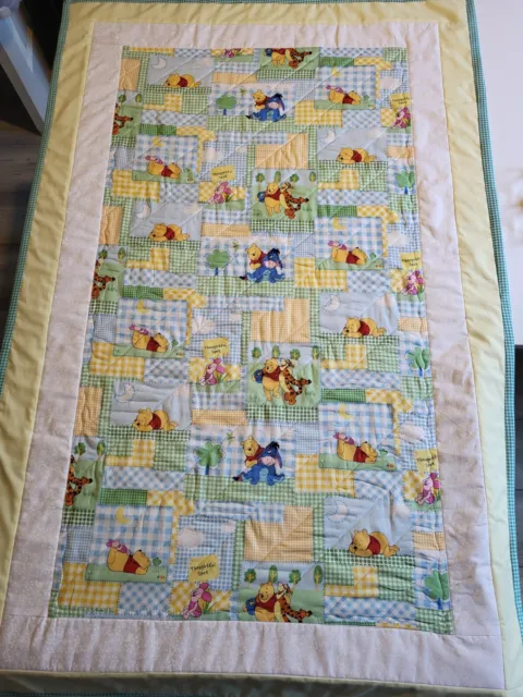 Winnie The Pooh Cot Quilt