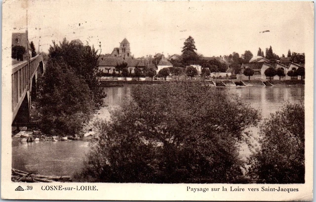58 COSNE SUR LOIRE Carte postale ancienne /REF -VP0889