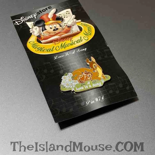 DISNEY MAGICAL MUSICAL Moments Bambi Mother s Love Song Pin N9 17655 