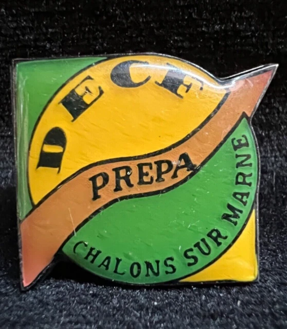 DECF PREPA CHALONS SUR MARNE (UNKNOWN) lapel pin brooch badge