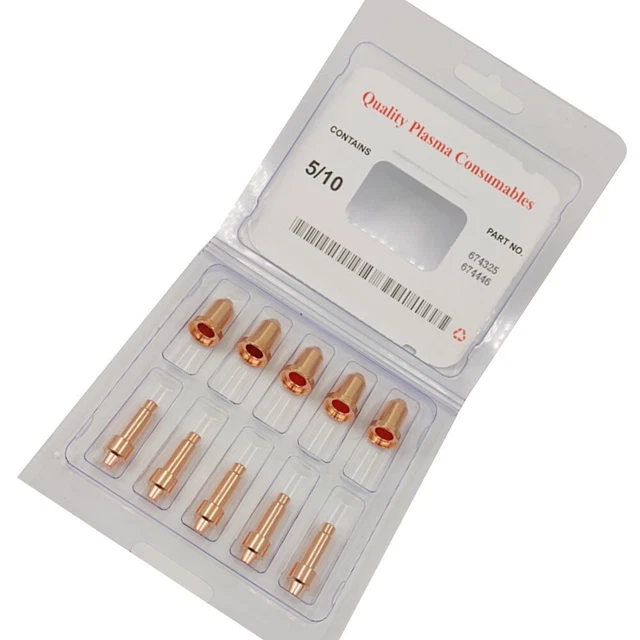 Top of the Line Copper Plasma Cutting Consumables for Airforce 12ci Torch