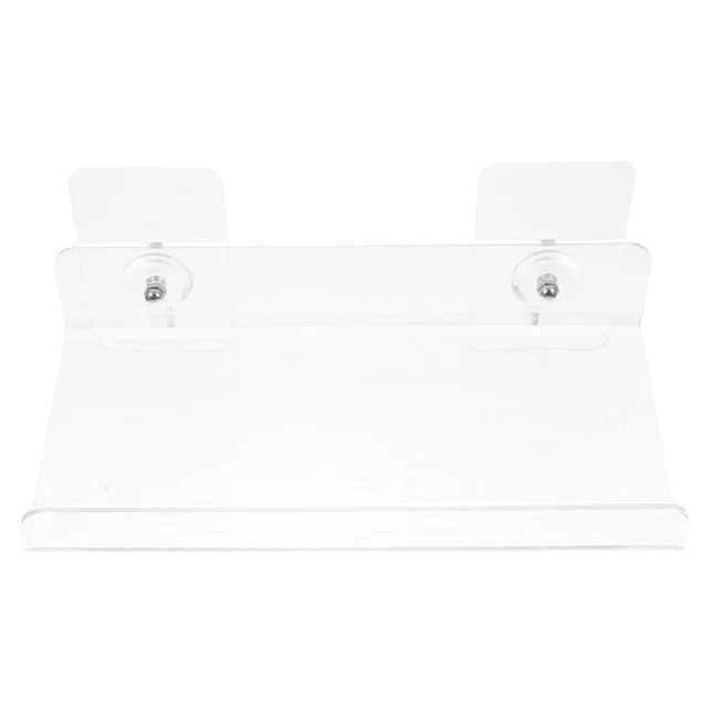 Portagioie Da Parete NiHome 2 Pezzi - Organizer Acrilico Con Ganci Acciaio