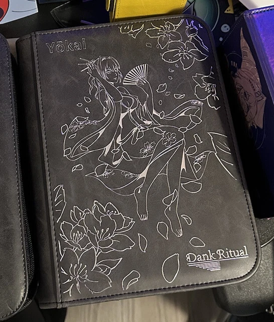 Dank Ritual Card Binder Yokai Limited Edition Yugioh MTG Pokemon Tcg 4 Pocket