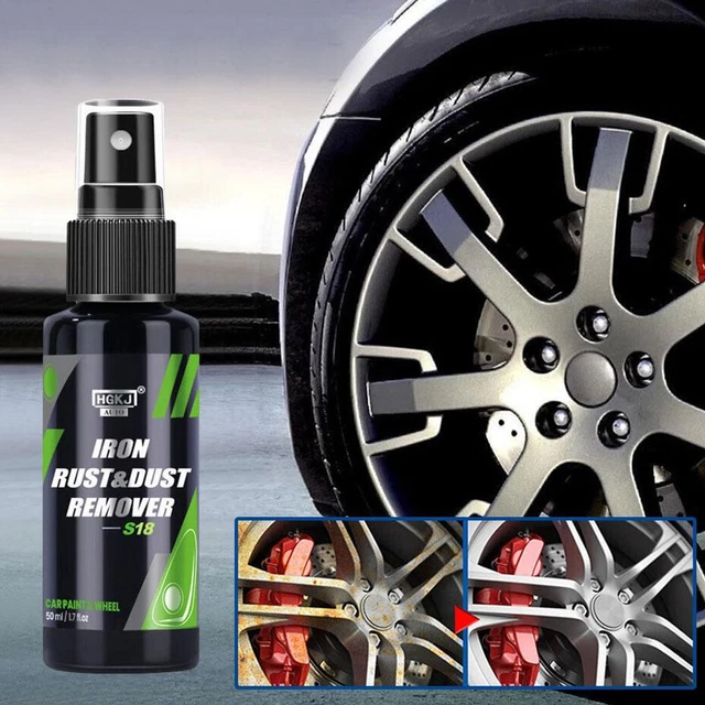 Rimuovi ferro HGKJ S18 50ML Proteggi Ruota e Freno Dischi Pulitore Ruggine Cerchio Polvere