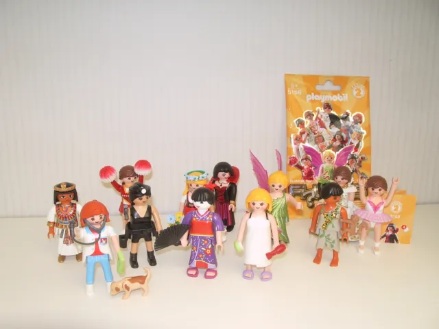 /// Figurine serie 2 figures Playmobil 5158 GIRL FILLE lara croft princesse NEUF