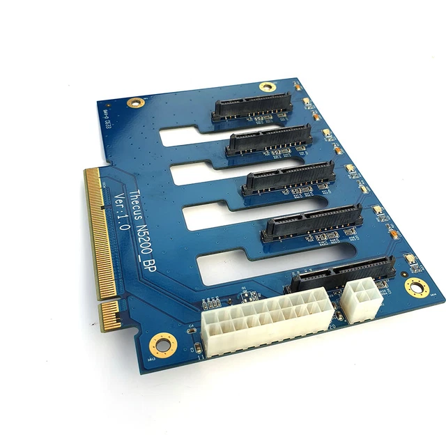 M15-261PC0400 Thecus N8800 SATA Backplane Board