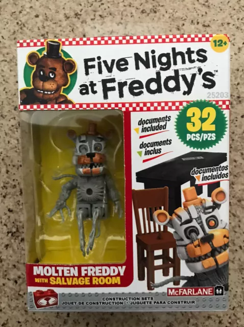 McFarlane Toys Five Nights at Freddy's Salvage Room Micro Construction Set,  32 pcs