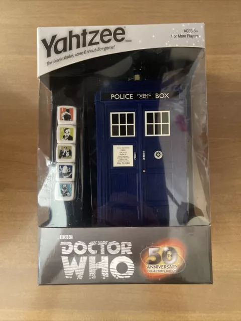 Doctor Who Tardis 60th Anniversary Yahtzee
