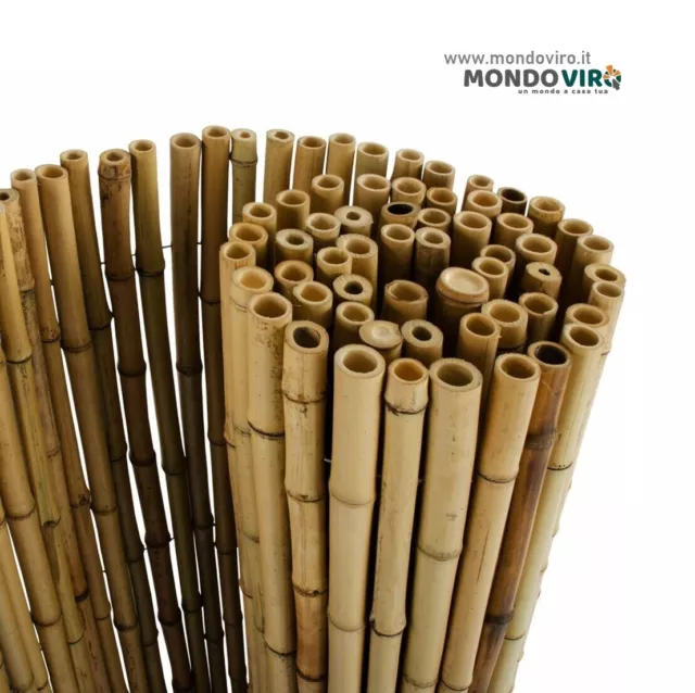 Arella in bamboo arelle per recinzione canne di bambu da giardino ombra sole 3 m