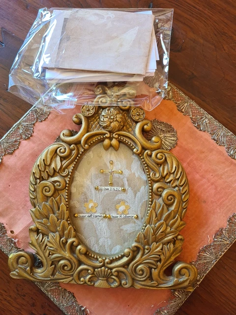 B3 RELIC RELIQUIA S.s. Crux D.n.j.c. Sasso Agonia Sasso Monte Calvario