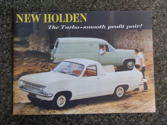 Holden Hr Ute And Van Brochure