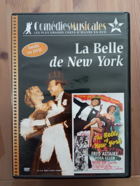 Rare : LA BELLE DE NEW YORK - DVD - FRED ASTAIRE - COMEDIE MUSICALE