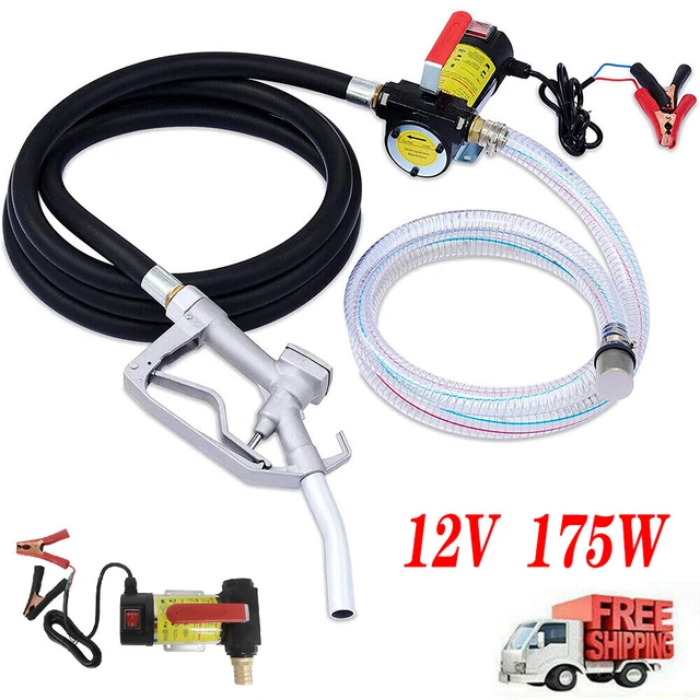 12V ELECTRIC DIESEL Fuel Transfer Pump Oil Dispenser 45L/Min Fuel