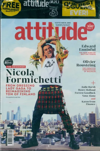 Attitude - Issue 300 - Nicola Formichetti cover