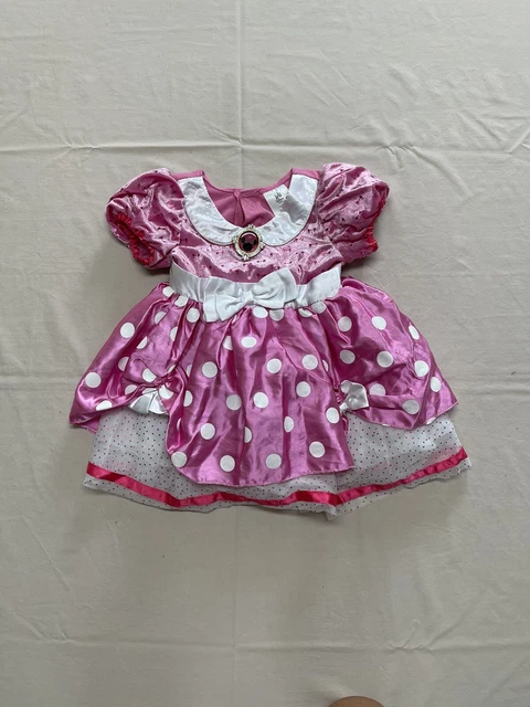 Disney Baby Minnie Mouse Girls Pink Dress/Halloween Costume-size 18-24 Months Disney Baby Minnie Mouse Girls Pink Dress/Halloween Costume-size 18-24 Months