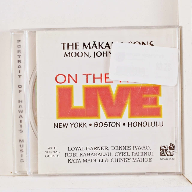THE MAKAHA SONS of Niihau: Live ORIGINAL HAWAIIAN CD (1989, Ohana