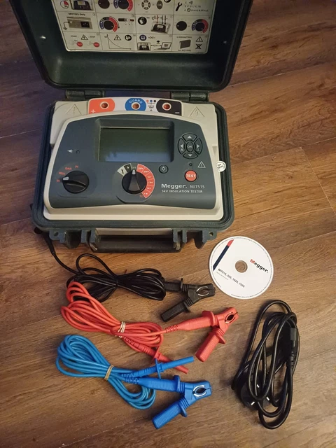 MEGGER MIT515 5KV Insulation Resistance Tester Great Condition 12mth ...