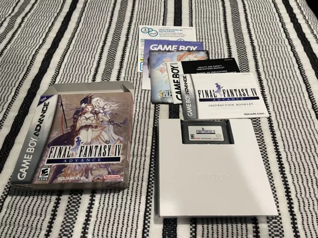 Final Fantasy IV (Nintendo GameBoy Advance GBA) Complete CIB  - Excellent!